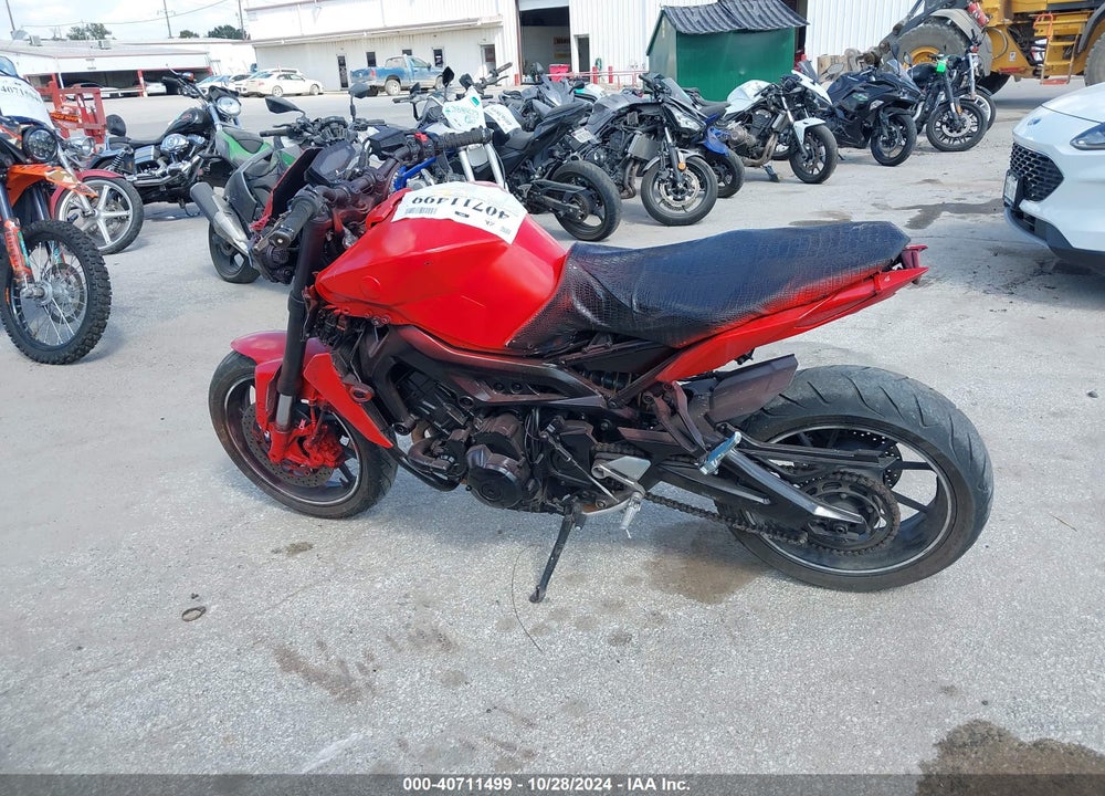 2017 YAMAHA FZ09 VIN: JYARN53E4HA000503