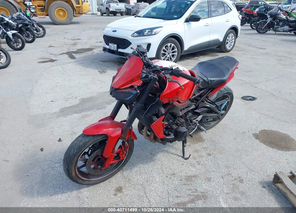2017 YAMAHA FZ09 VIN: JYARN53E4HA000503