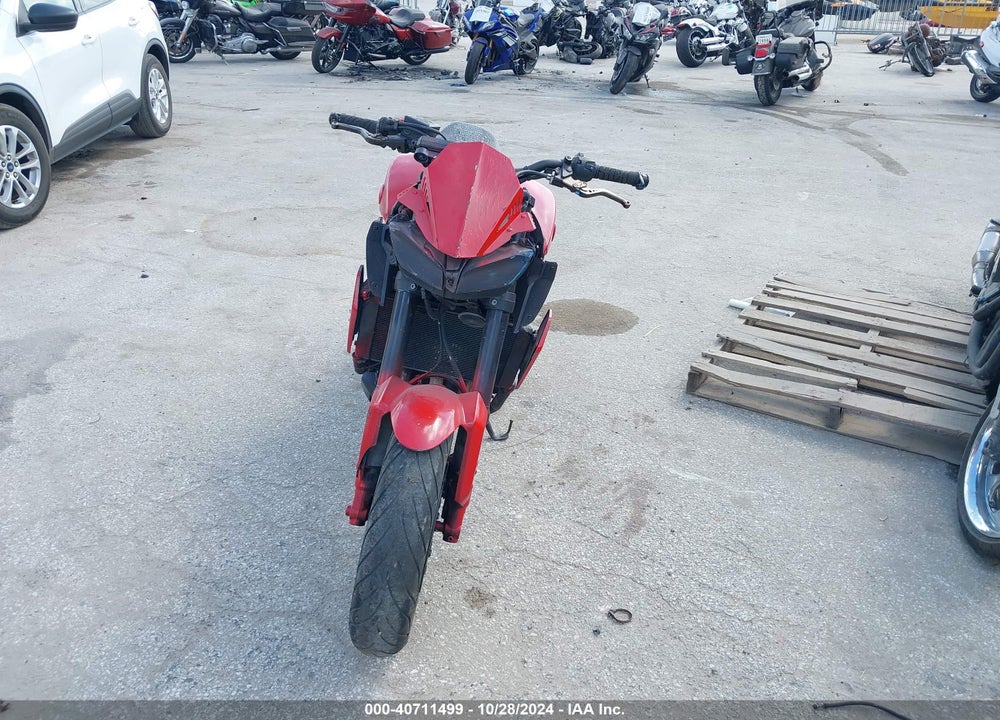 2017 YAMAHA FZ09 VIN: JYARN53E4HA000503