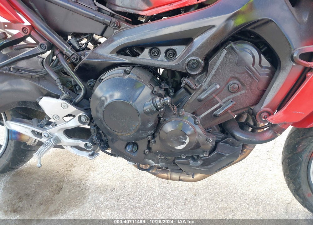 2017 YAMAHA FZ09 VIN: JYARN53E4HA000503