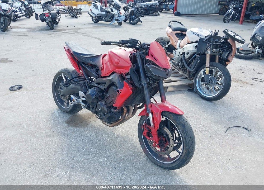 2017 YAMAHA FZ09 VIN: JYARN53E4HA000503