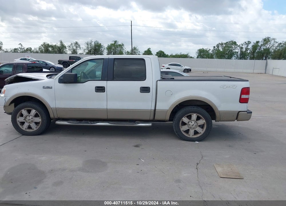 2008 FORD F-150 60TH ANNIVERSARY/FX4/KING RANCH/LARIAT/XLT VIN: 1FTPW14V48FA87550