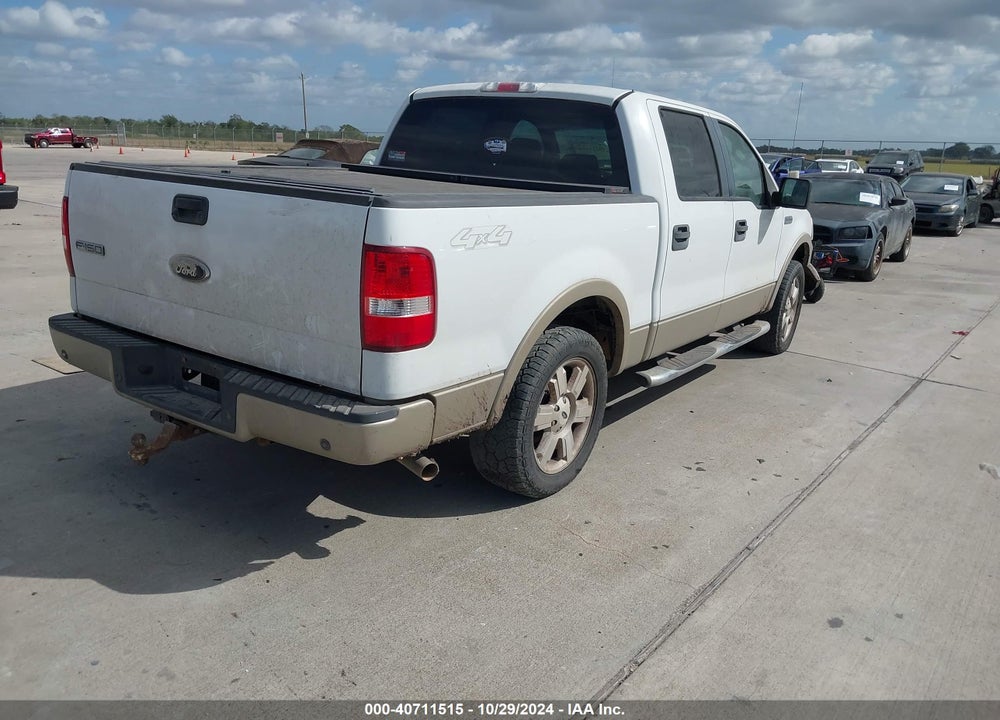 2008 FORD F-150 60TH ANNIVERSARY/FX4/KING RANCH/LARIAT/XLT VIN: 1FTPW14V48FA87550