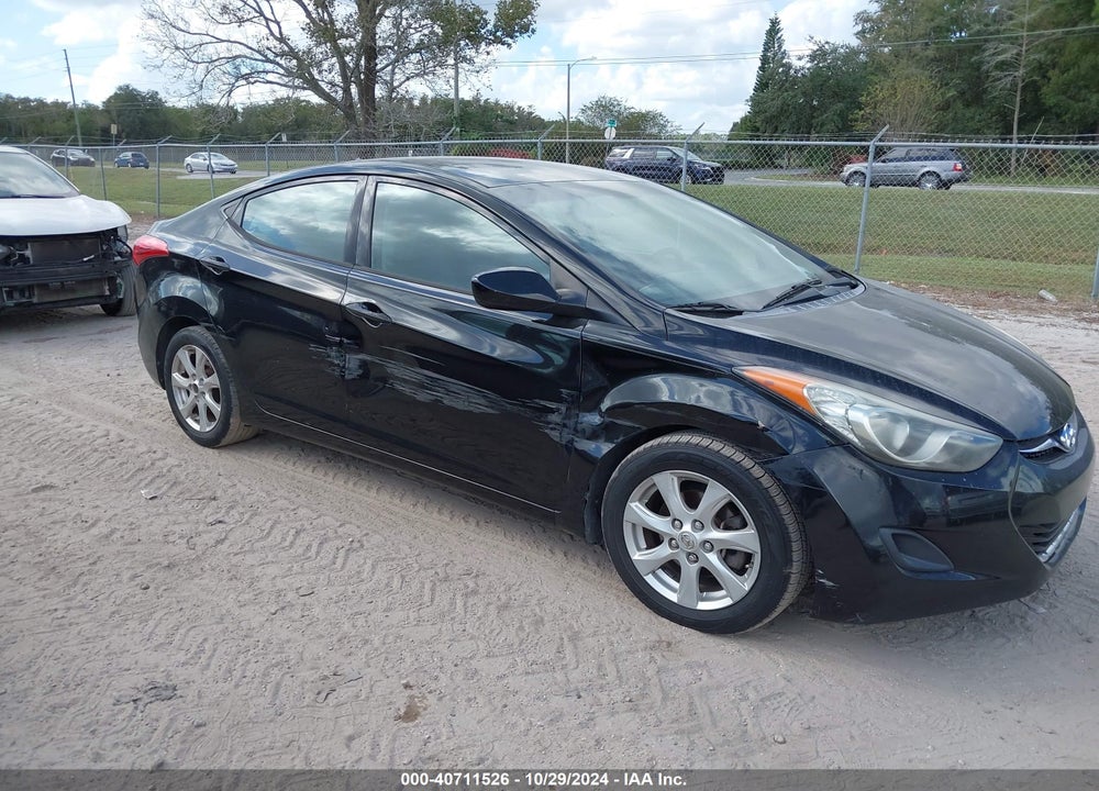 2013 HYUNDAI ELANTRA GLS VIN: KMHDH4AE4DU646633