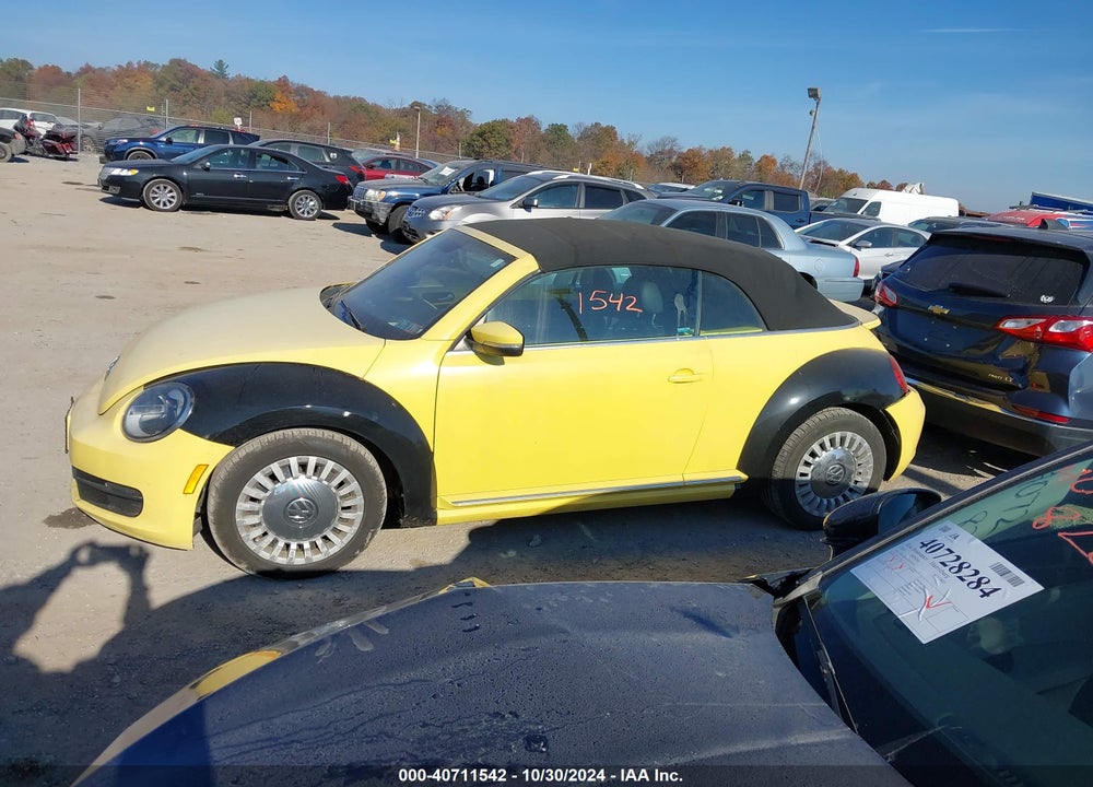 2015 VOLKSWAGEN BEETLE 1.8T VIN: 3VW517AT9FM821203