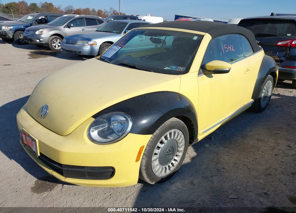 2015 VOLKSWAGEN BEETLE 1.8T VIN: 3VW517AT9FM821203