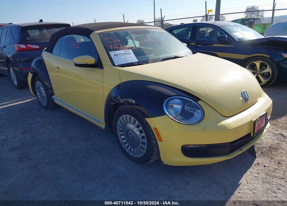 2015 VOLKSWAGEN BEETLE 1.8T VIN: 3VW517AT9FM821203