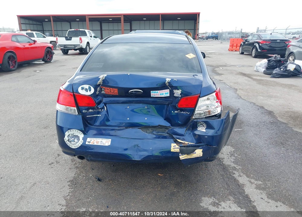 2010 SUBARU LEGACY 2.5I PREMIUM VIN: 4S3BMCH62A3217573