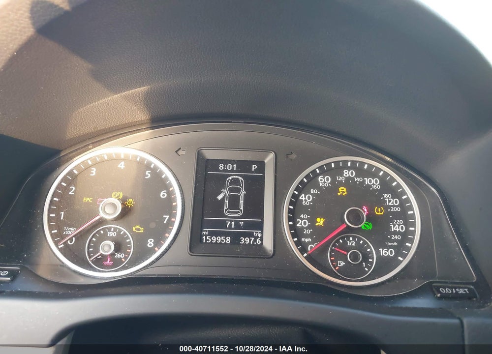 2017 VOLKSWAGEN TIGUAN 2.0T/2.0T S VIN: WVGAV7AX8HK041756