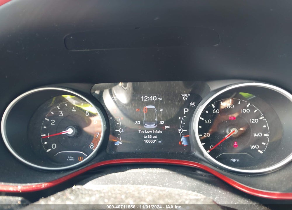 2018 JEEP COMPASS TRAILHAWK 4X4 VIN: 3C4NJDDB7JT501459