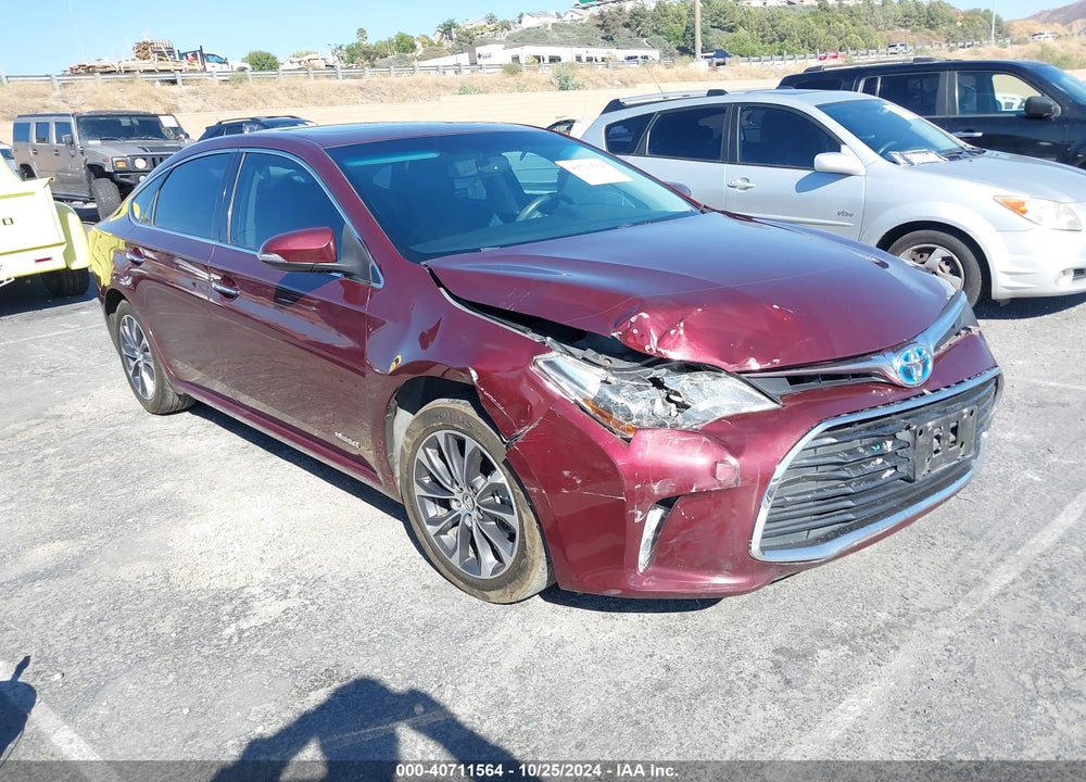 2016 TOYOTA AVALON HYBRID XLE PREMIUM VIN: 4T1BD1EB9GU056708