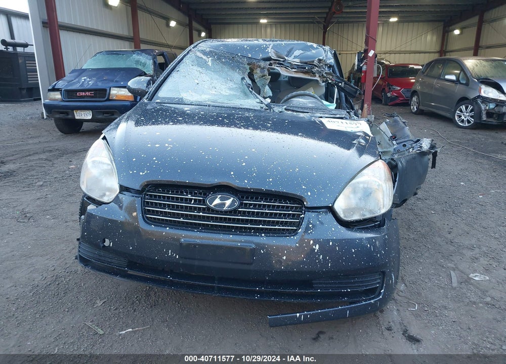 2009 HYUNDAI ACCENT GLS VIN: KMHCN46CX9U371322