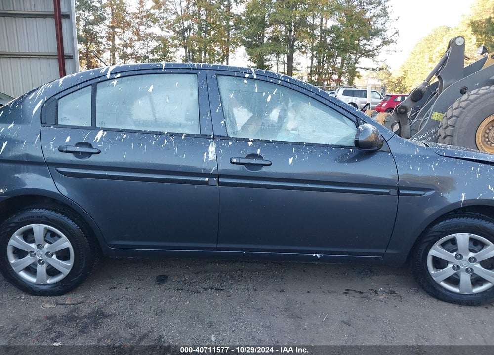 2009 HYUNDAI ACCENT GLS VIN: KMHCN46CX9U371322