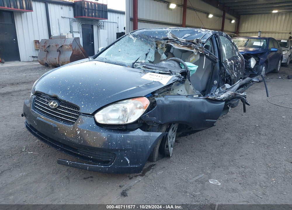 2009 HYUNDAI ACCENT GLS VIN: KMHCN46CX9U371322