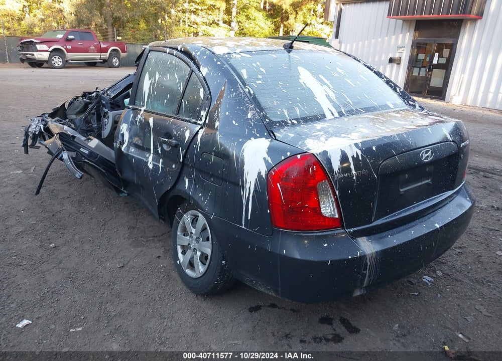 2009 HYUNDAI ACCENT GLS VIN: KMHCN46CX9U371322