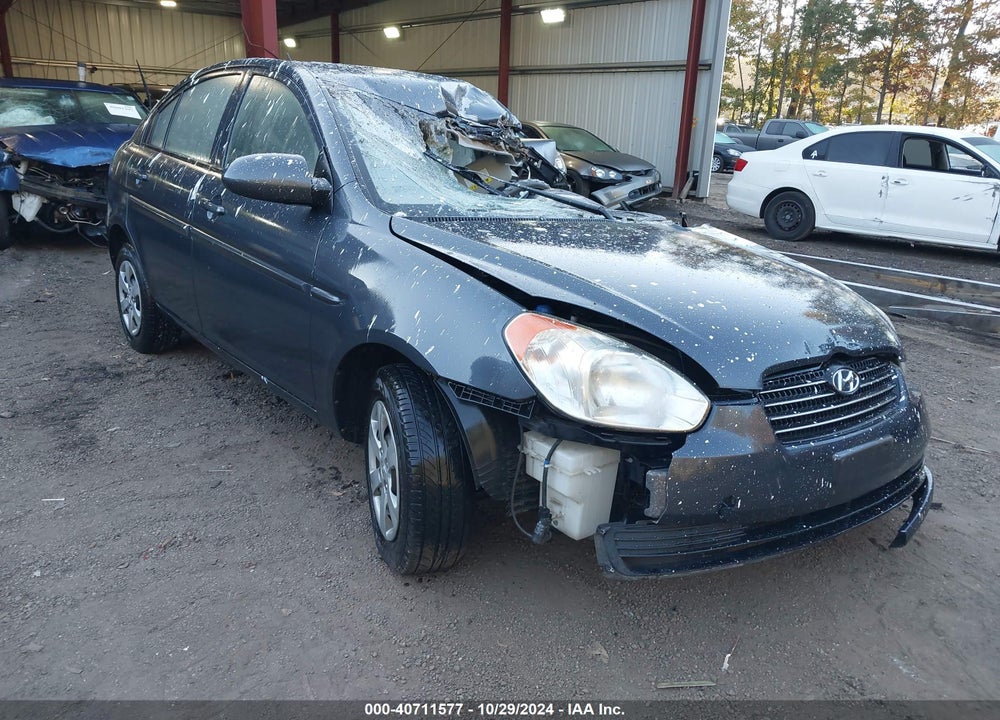 2009 HYUNDAI ACCENT GLS VIN: KMHCN46CX9U371322