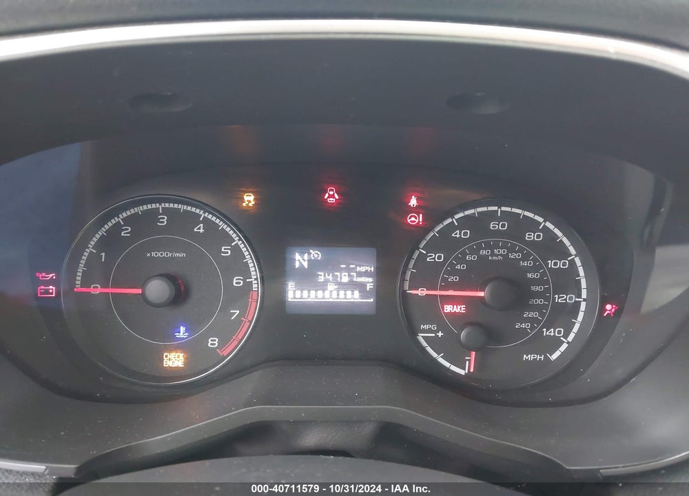 2019 SUBARU CROSSTREK 2.0I PREMIUM VIN: JF2GTACC9K8348130