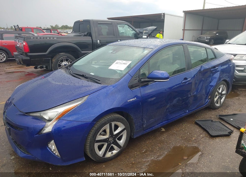 2016 TOYOTA PRIUS THREE TOURING VIN: JTDKARFU2G3515014