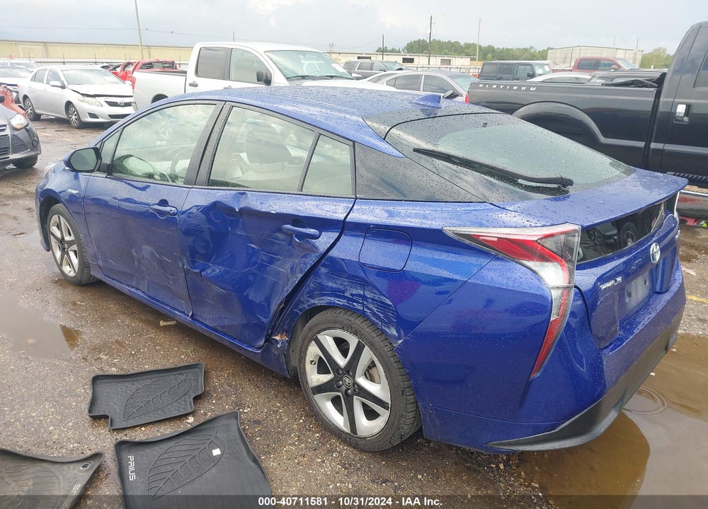 2016 TOYOTA PRIUS THREE TOURING VIN: JTDKARFU2G3515014