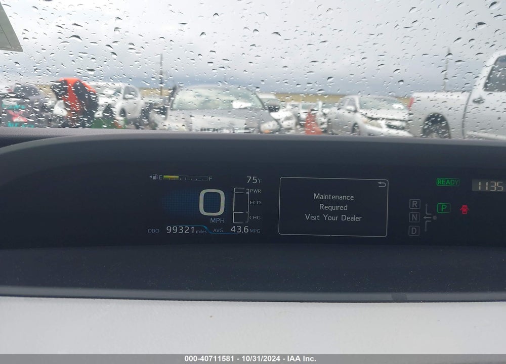 2016 TOYOTA PRIUS THREE TOURING VIN: JTDKARFU2G3515014
