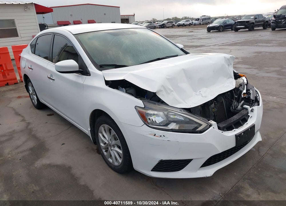 2018 NISSAN SENTRA SV VIN: 3N1AB7AP4JY233702