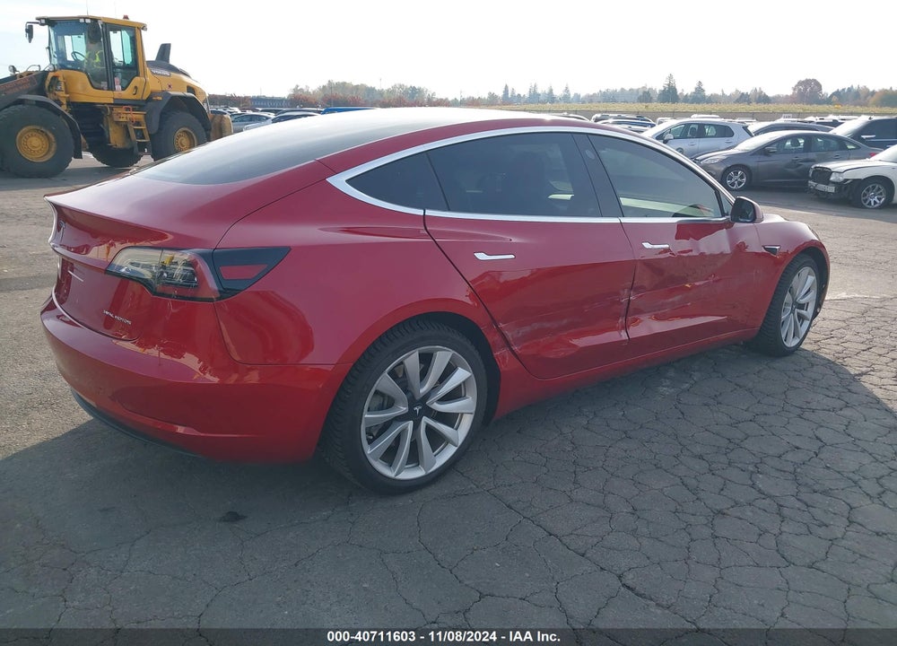 2018 TESLA MODEL 3 LONG RANGE/PERFORMANCE VIN: 5YJ3E1EB0JF091613