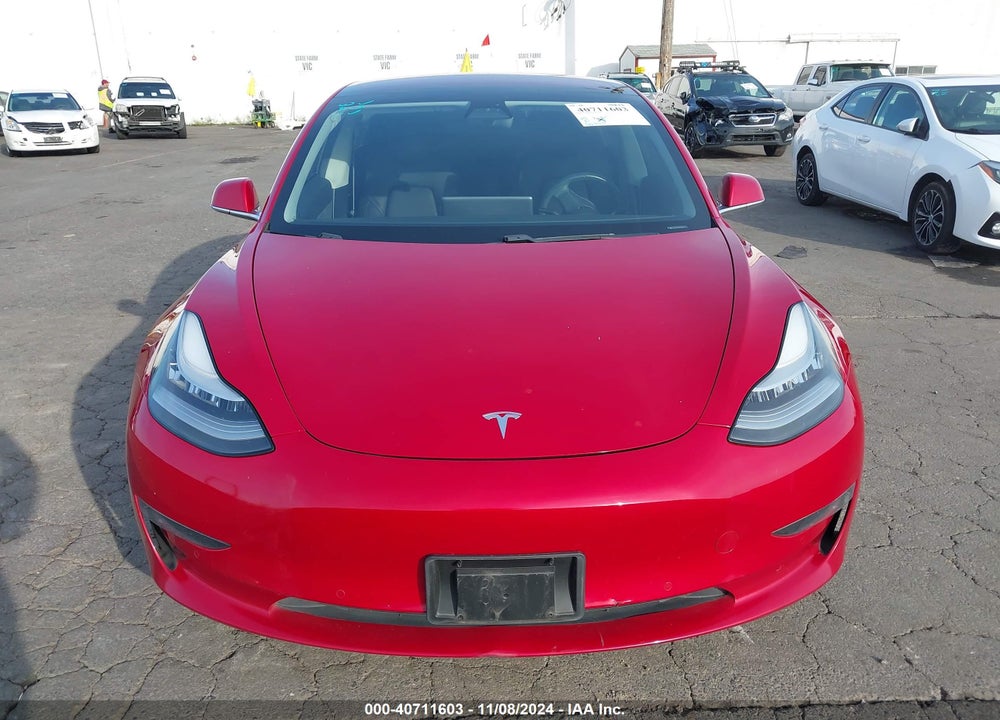 2018 TESLA MODEL 3 LONG RANGE/PERFORMANCE VIN: 5YJ3E1EB0JF091613