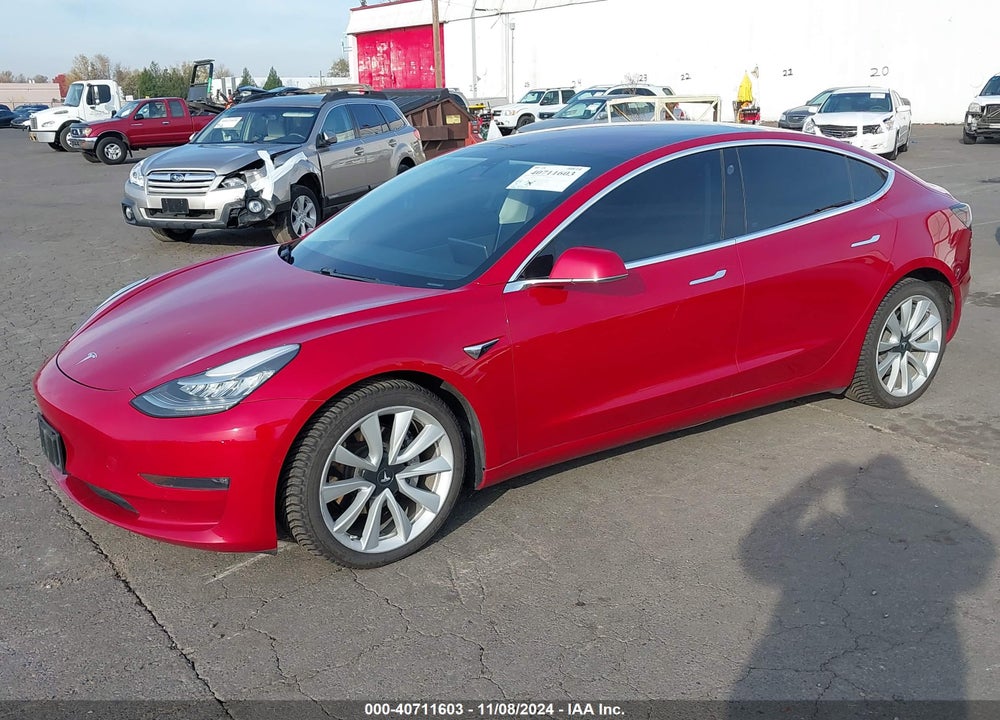 2018 TESLA MODEL 3 LONG RANGE/PERFORMANCE VIN: 5YJ3E1EB0JF091613