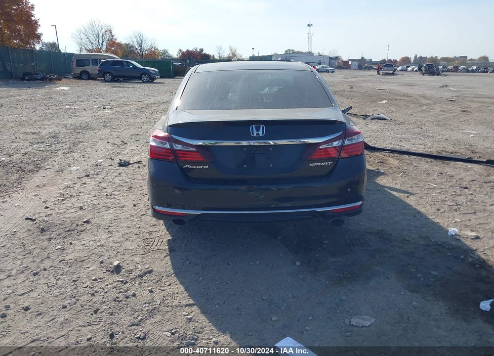 2016 HONDA ACCORD SPORT VIN: 1HGCR2F59GA041573