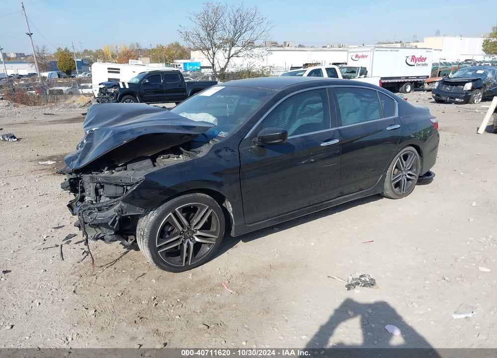 2016 HONDA ACCORD SPORT VIN: 1HGCR2F59GA041573