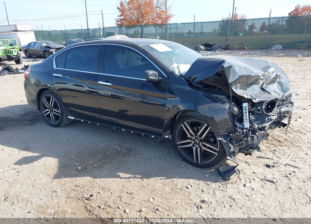 2016 HONDA ACCORD SPORT VIN: 1HGCR2F59GA041573