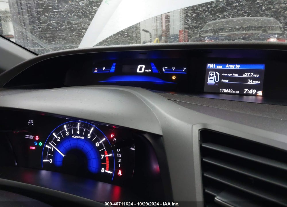 2012 HONDA CIVIC SDN LX VIN: 19XFB2F56CE309907