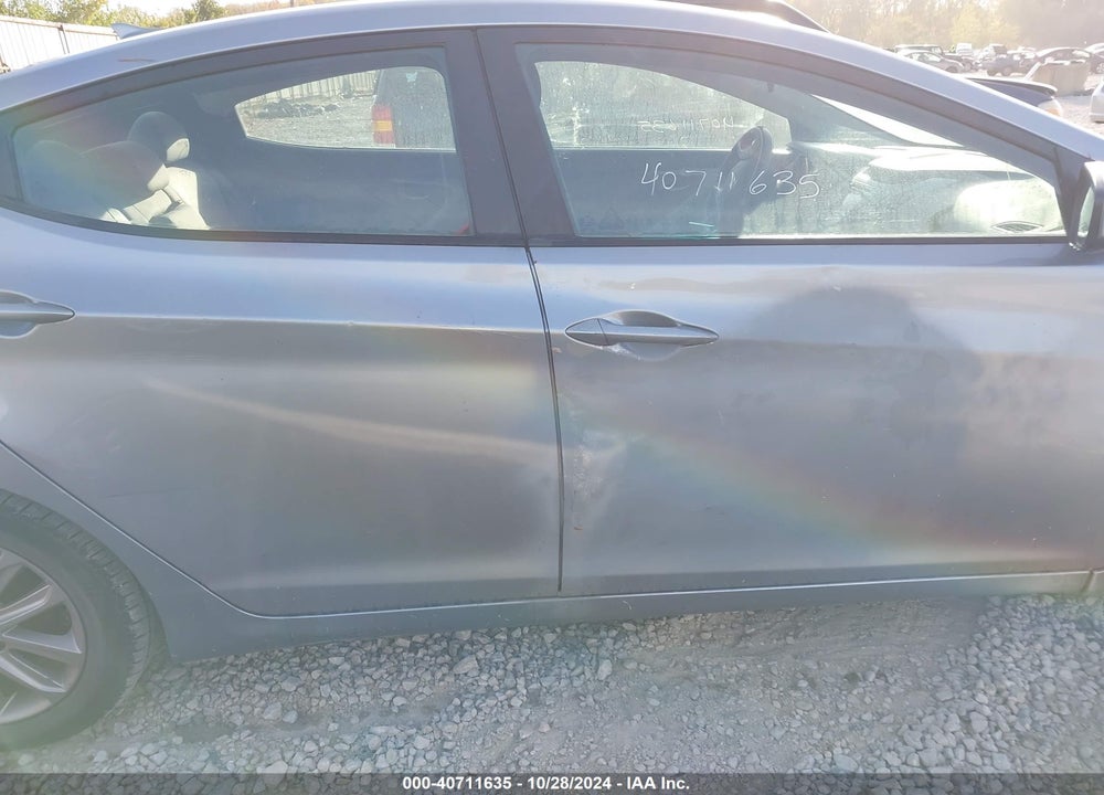 2016 HYUNDAI ELANTRA SE VIN: 5NPDH4AE6GH752312