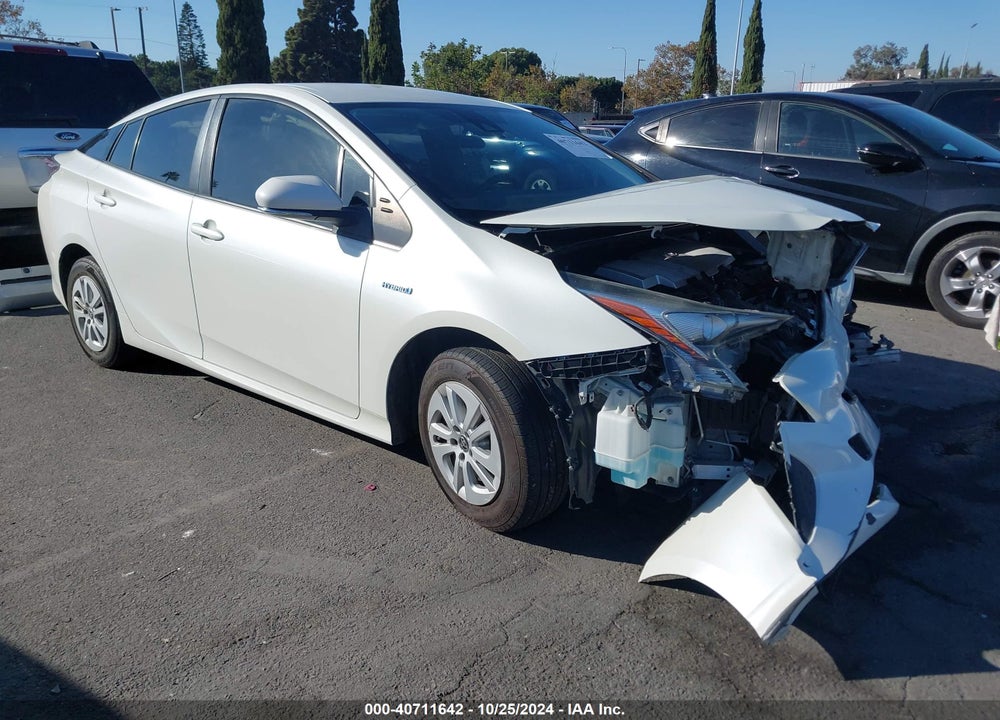 2018 TOYOTA PRIUS ONE VIN: JTDKBRFUXJ3604947