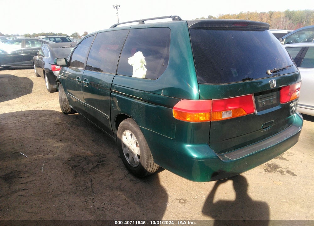 2002 HONDA ODYSSEY EX-L VIN: 2HKRL18032H500071