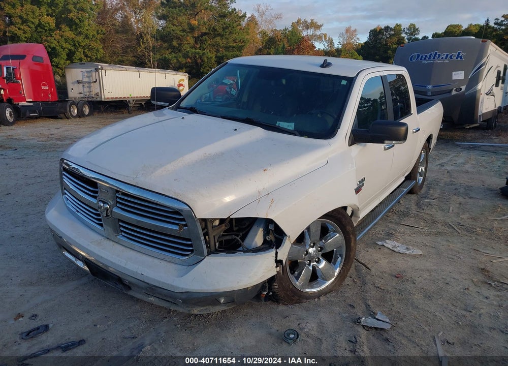 2017 RAM 1500 BIG HORN 4X4 5'7 BOX VIN: 3C6RR7LT5HG593980