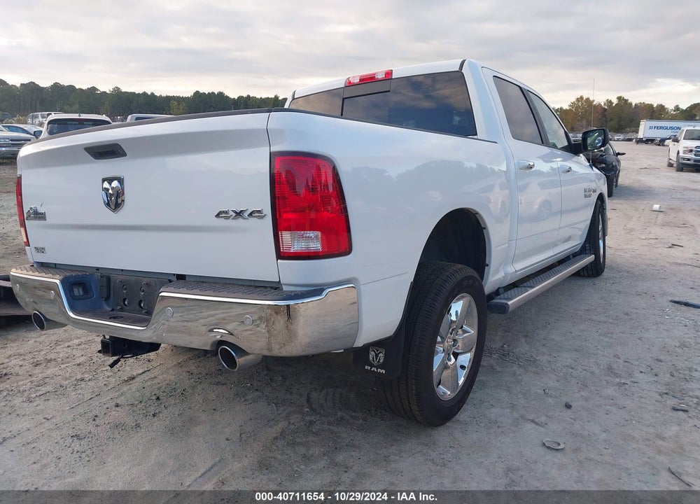 2017 RAM 1500 BIG HORN 4X4 5'7 BOX VIN: 3C6RR7LT5HG593980