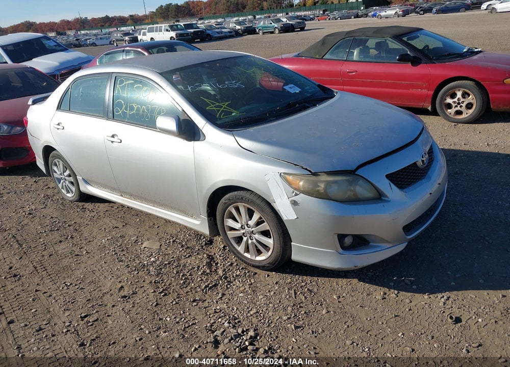 2010 TOYOTA COROLLA S VIN: 2T1BU4EE8AC273493