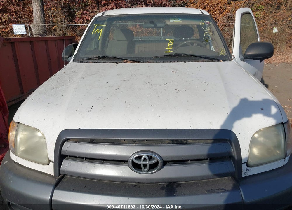 2004 TOYOTA TUNDRA VIN: 5TBJN32104S444939