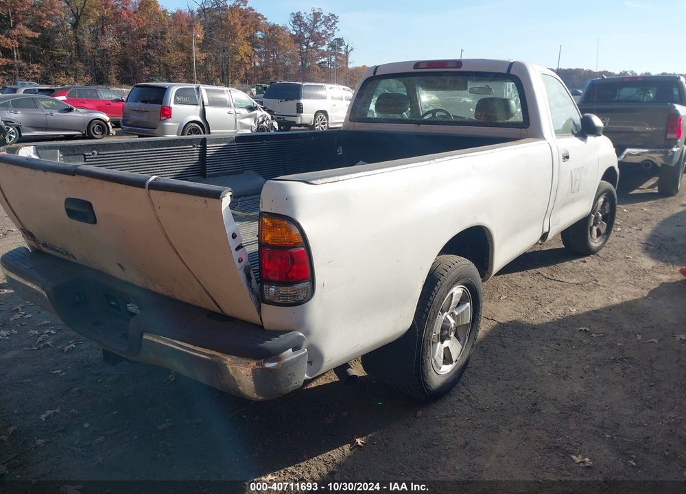 2004 TOYOTA TUNDRA VIN: 5TBJN32104S444939