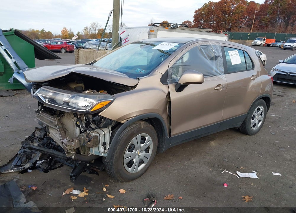 2018 CHEVROLET TRAX LS VIN: 3GNCJKSB6JL295119