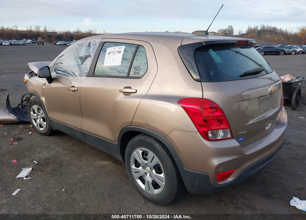 2018 CHEVROLET TRAX LS VIN: 3GNCJKSB6JL295119