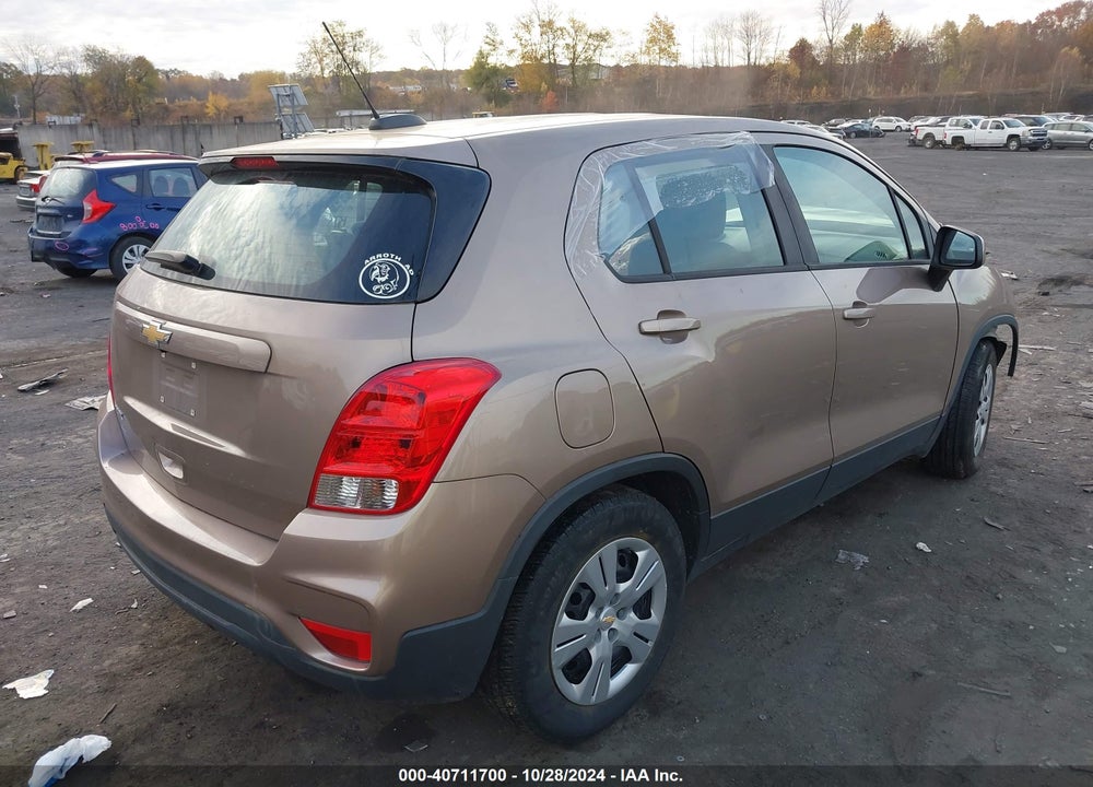 2018 CHEVROLET TRAX LS VIN: 3GNCJKSB6JL295119