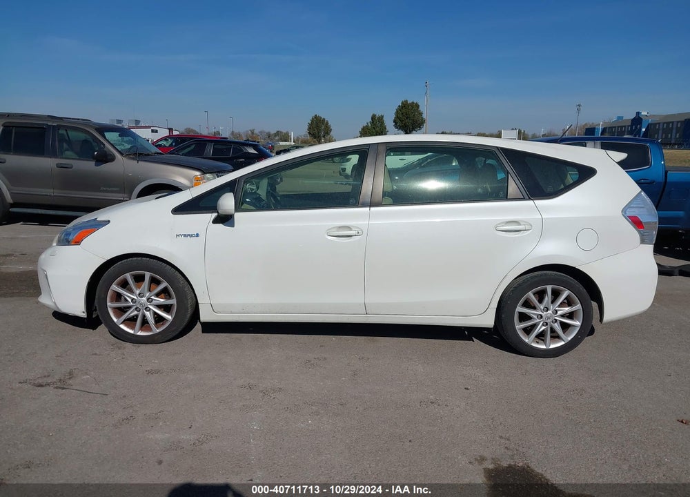 2012 TOYOTA PRIUS V FIVE VIN: JTDZN3EU9C3117231