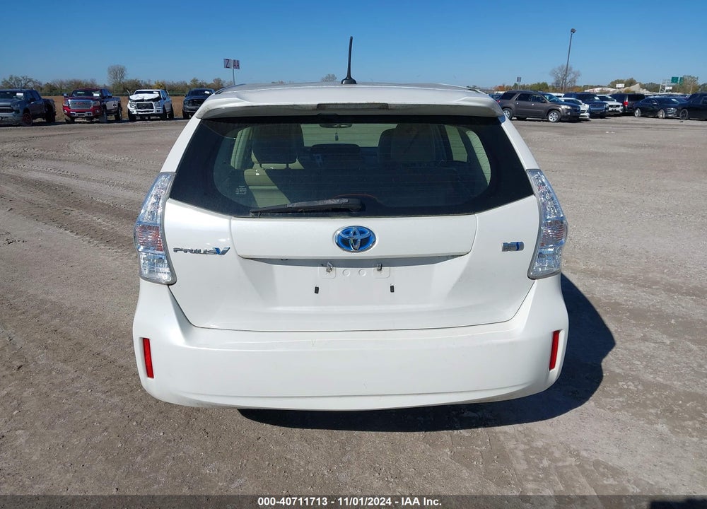 2012 TOYOTA PRIUS V FIVE VIN: JTDZN3EU9C3117231