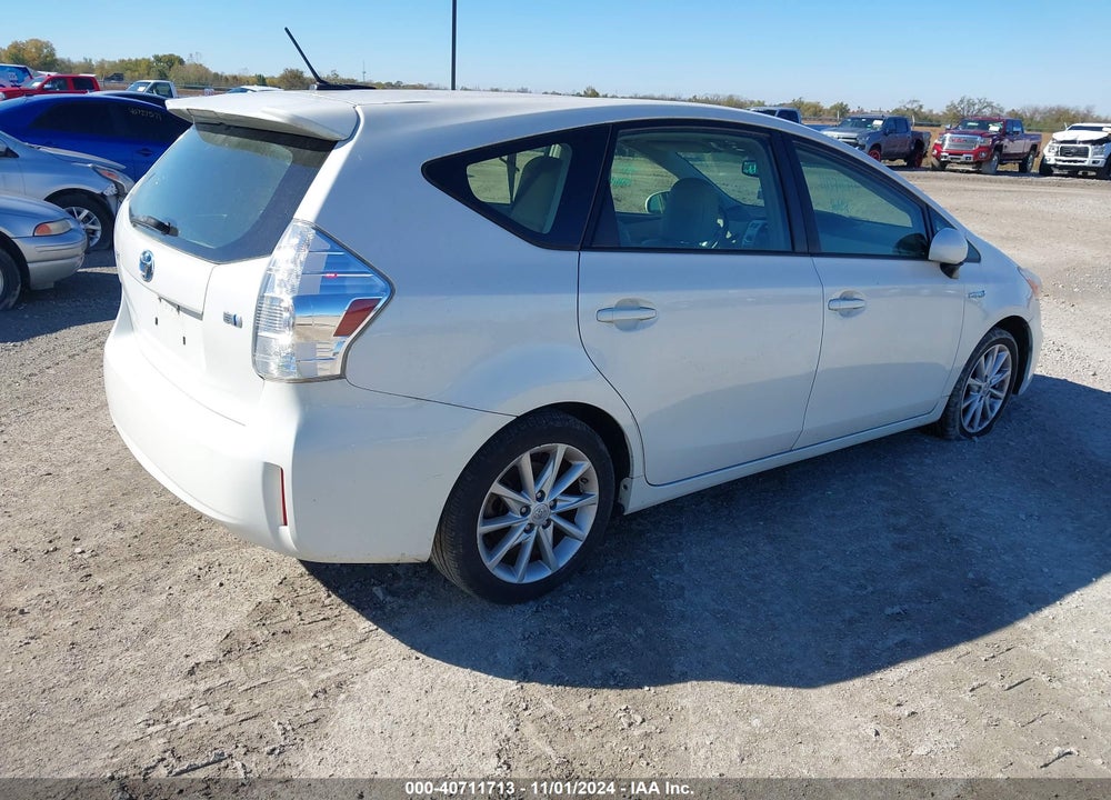 2012 TOYOTA PRIUS V FIVE VIN: JTDZN3EU9C3117231