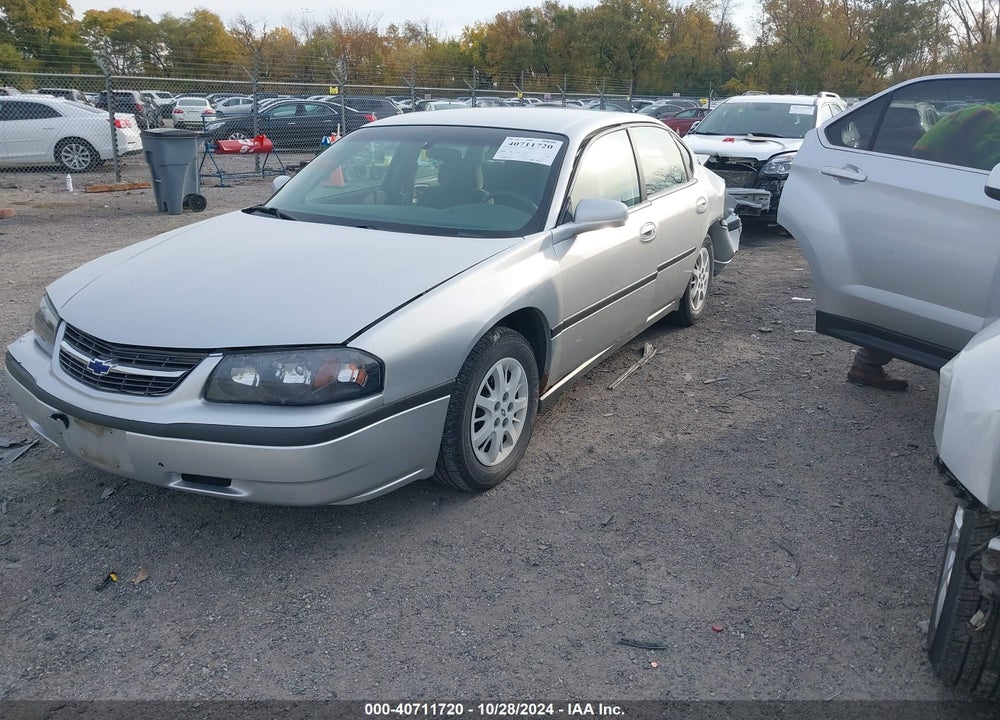 2002 CHEVROLET IMPALA VIN: 2G1WF55E429241233