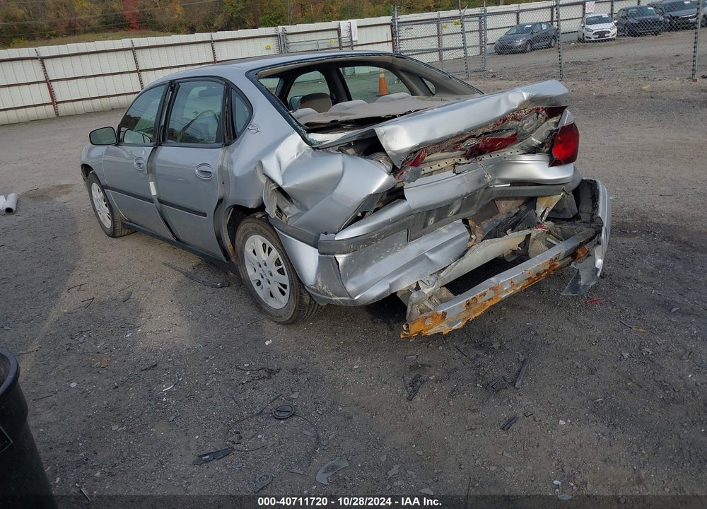 2002 CHEVROLET IMPALA VIN: 2G1WF55E429241233