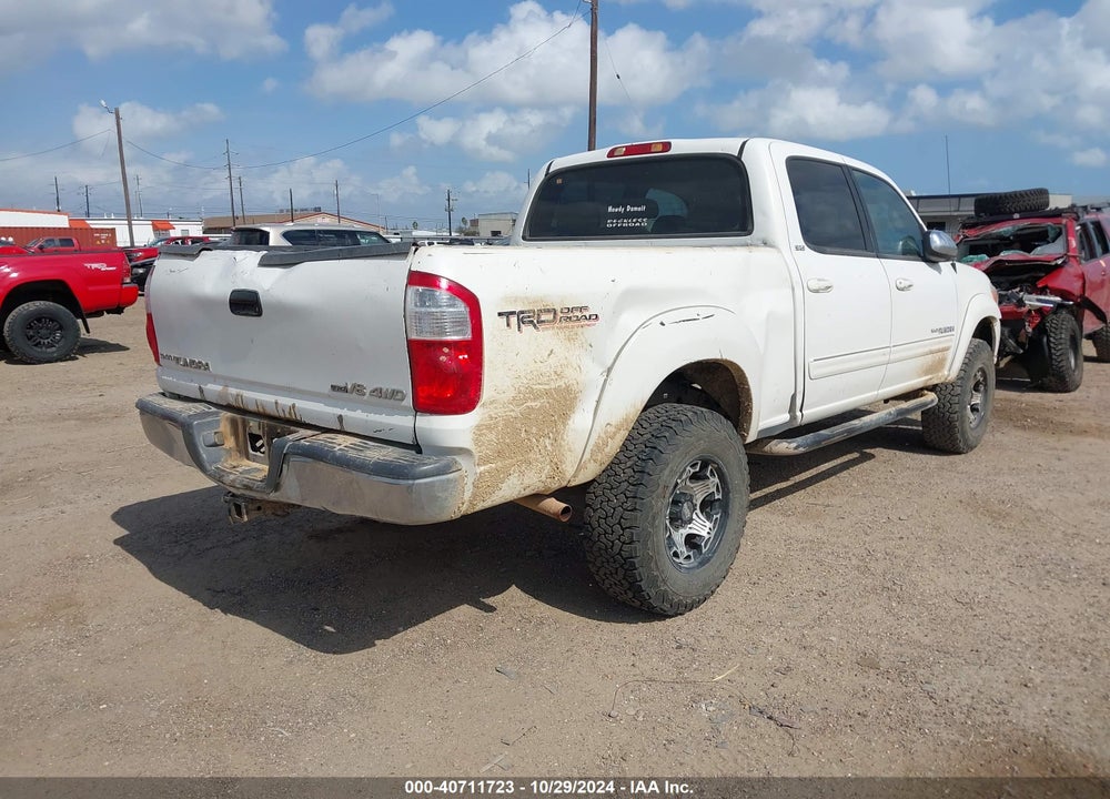 2006 TOYOTA TUNDRA SR5 V8 VIN: 5TBDT44166S521077