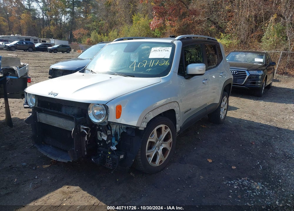 2016 JEEP RENEGADE LIMITED VIN: ZACCJBDT6GPD28019